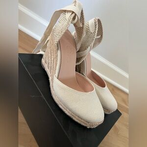 NWT J. Crew Natural Size 8 Espadrilles